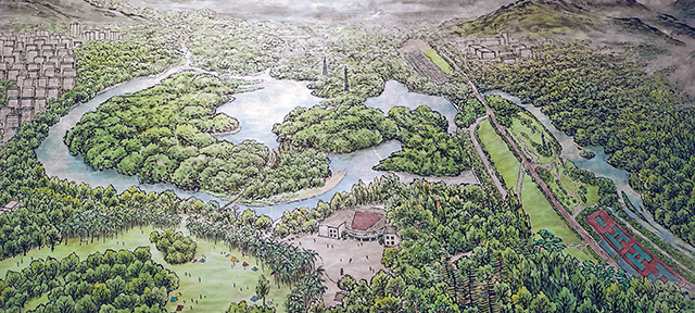 绿美深圳赋 ——礼赞深圳45年生态文明建设暨题“鹏城迭翠图”